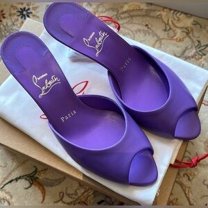 RARE! Sold Out Purple Dolly Christian Louboutin Heels